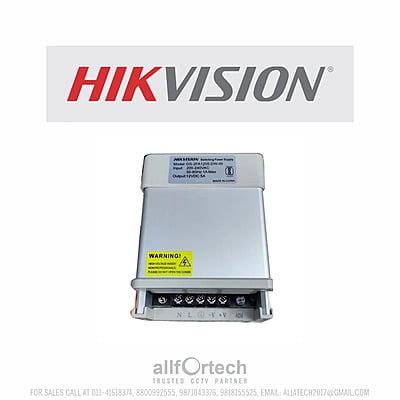 HIKVISION 12V 5A 240W Switch Power Supply CCTV/SMPS DS-2FA1205