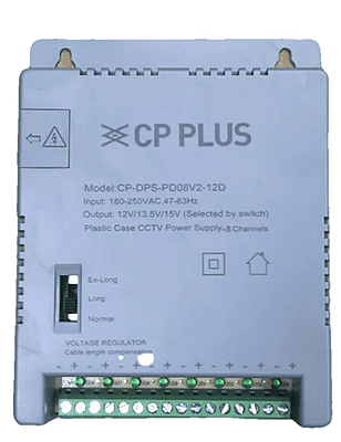 CP Plus CP-DPS-PD08-12D 12V 10Amp(CP-DPS-PD08V2-12D 8 Channel )