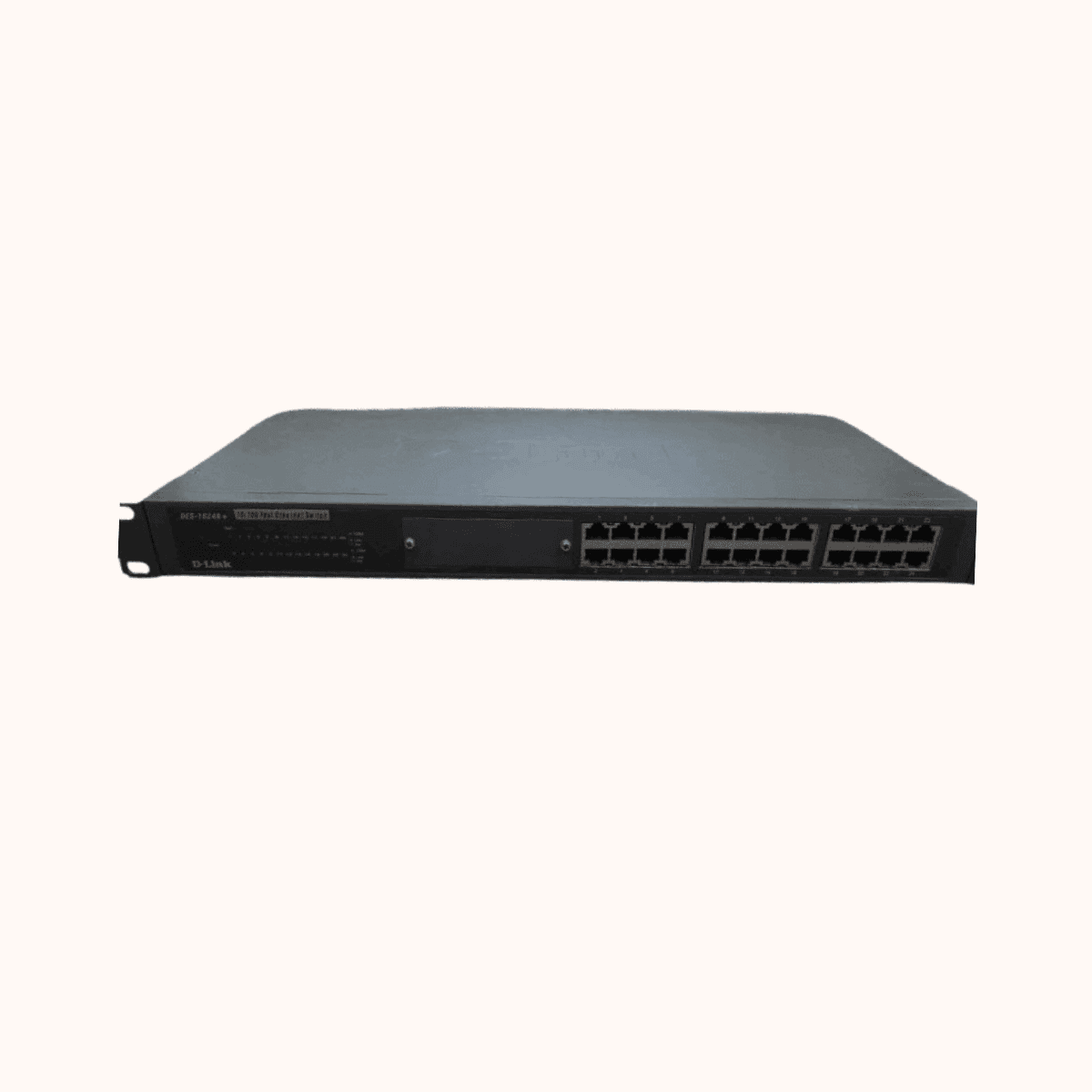 R1024r Refurbished D-Link DES-1024R+ 24-Port Fast Ethernet Rack Switch