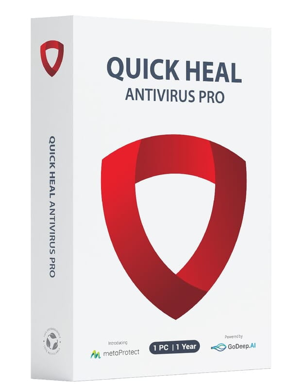 Quickheal® Antivirus Pro Win (1pc) (Desktop) (1 yr) CD Quickheal® Antivirus Pro Win (1pc) (Desktop) (1 yr) CD