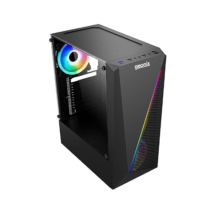 GEONIX Tempered_Glass ATX Gaming Cabinet ‎(GXGC4F-18501)