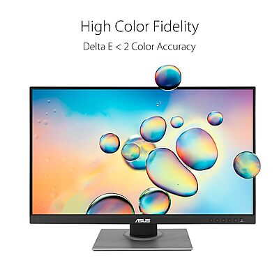 ASUS ProArt Display 27" WQHD Monitor, IPS, Calman Verified, Eye Care, Anti-Glare, PA278QV ASUS ProArt Display 27" WQHD Monitor, IPS, Calman Verified, Eye Care, Anti-Glare, PA278QV