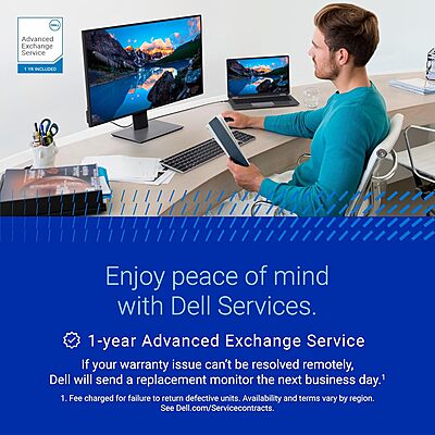Dell 27" 4K UHD 60Hz Monitor, 8ms GTG, Dual 3W Speakers,S2722QC Dell 27" 4K UHD 60Hz Monitor, 8ms GTG, Dual 3W Speakers,S2722QC