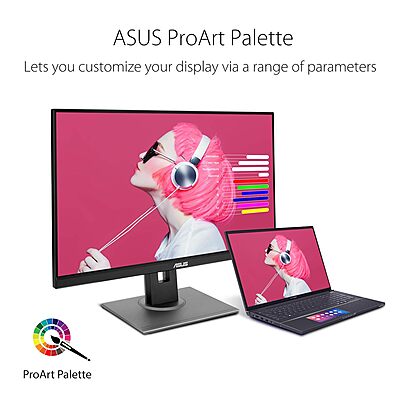 ASUS ProArt Display 27" WQHD Monitor, IPS, Calman Verified, Eye Care, Anti-Glare, PA278QV ASUS ProArt Display 27" WQHD Monitor, IPS, Calman Verified, Eye Care, Anti-Glare, PA278QV