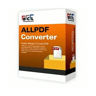 BCL AllPDF Converter Single user License key (Word to PDF / PDF to Word) ESD
