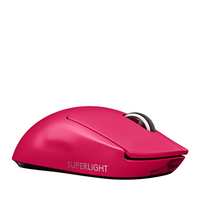 Logitech Superlight Wireless USB Gaming Mouse G PRO X ( Magenta ) Logitech Superlight Wireless USB Gaming Mouse G PRO X ( Magenta )