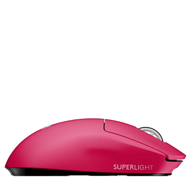Logitech Superlight Wireless USB Gaming Mouse G PRO X ( Magenta ) Logitech Superlight Wireless USB Gaming Mouse G PRO X ( Magenta )